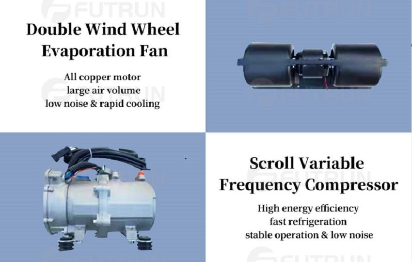 product detail of 24v AC units for truck