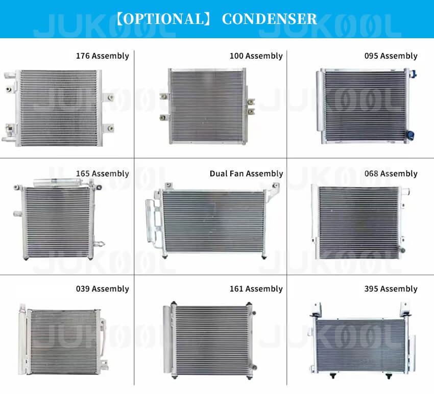 Condenser of Classic Car Electric Air Conditioning