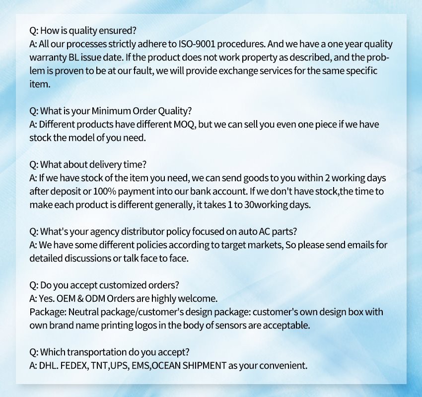 FAQ of truck cabin air conditioners FAQ of truck cabin air conditioners