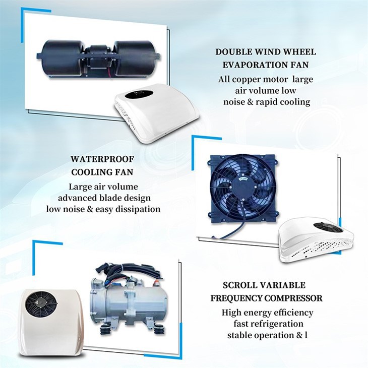 12 Volt Dc Air Conditioner For Semi Truck