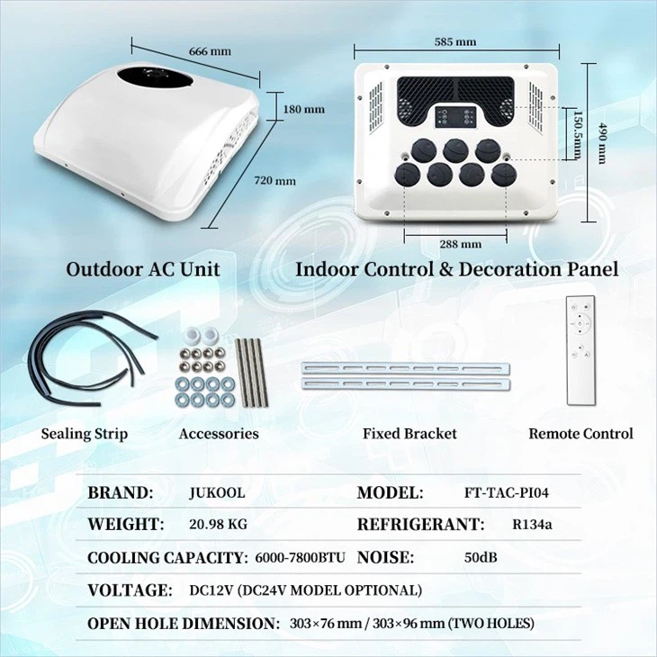 Roof Top Ac For Truck